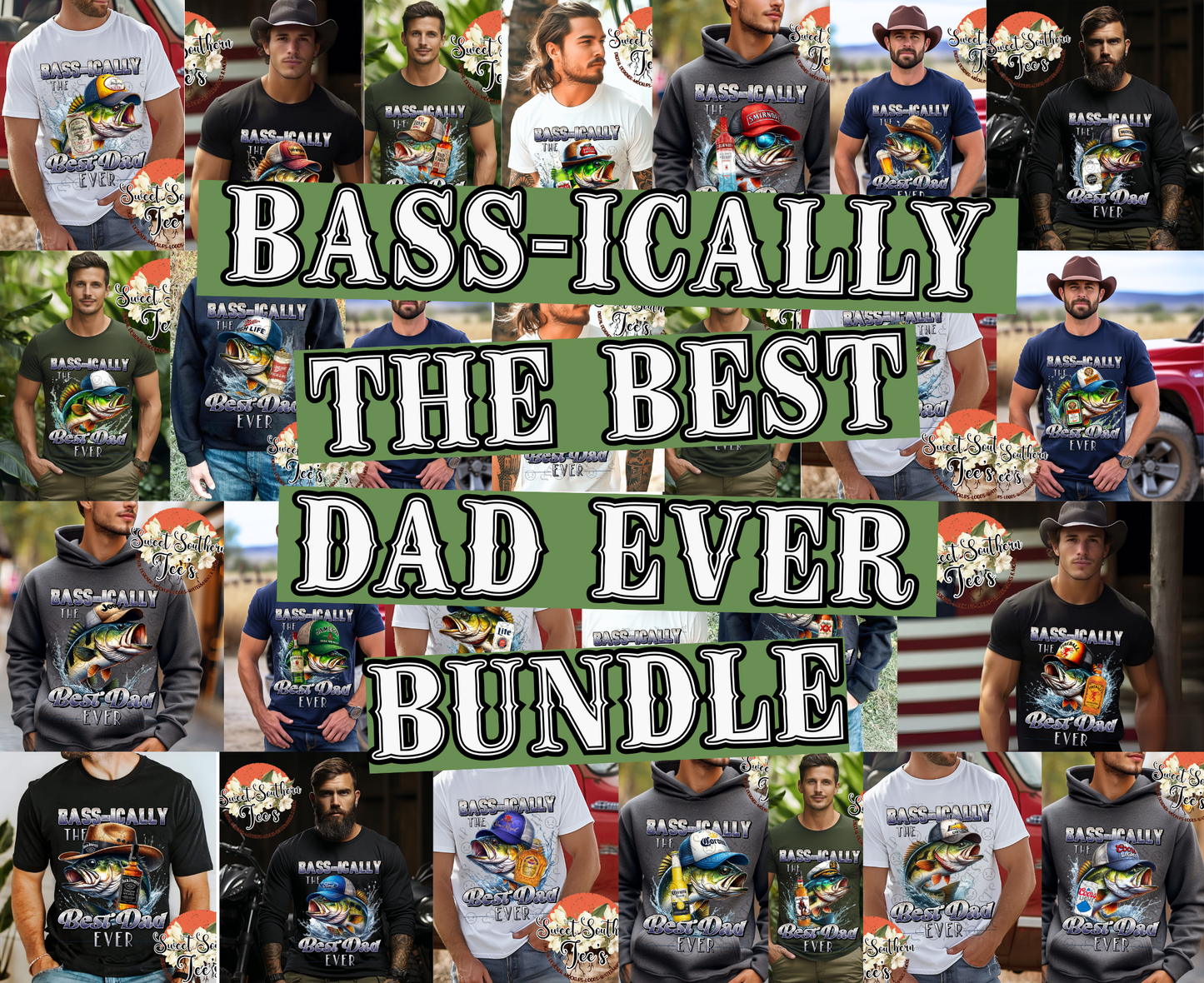Bass-ically The Best Dad Ever fishing Bundle (May Drive 2025)