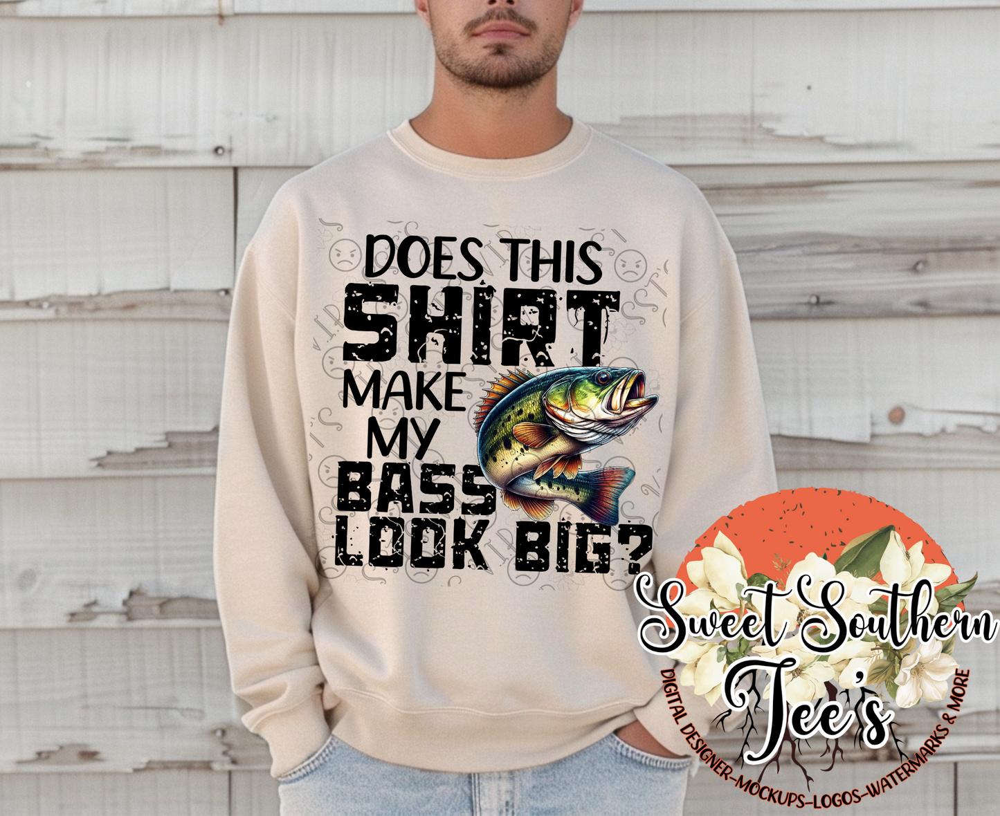 Does This Shirt Make My Bass Look Big 2 piece set (May Drive 2025)