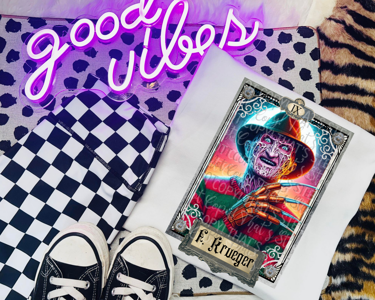 Horror Characters Tarot Cards Bundle