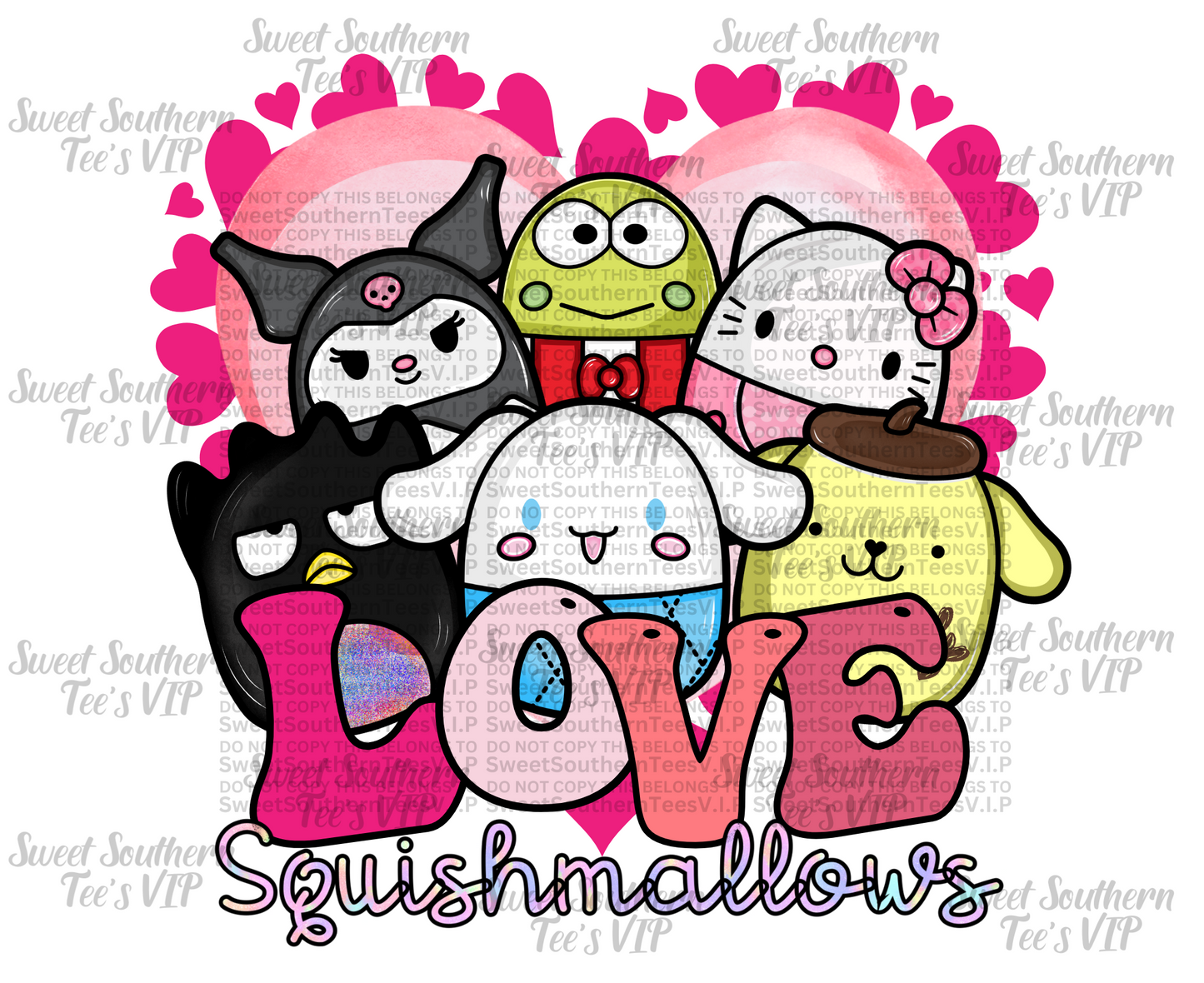 Sanrio Squishmallows- Valentine's Day