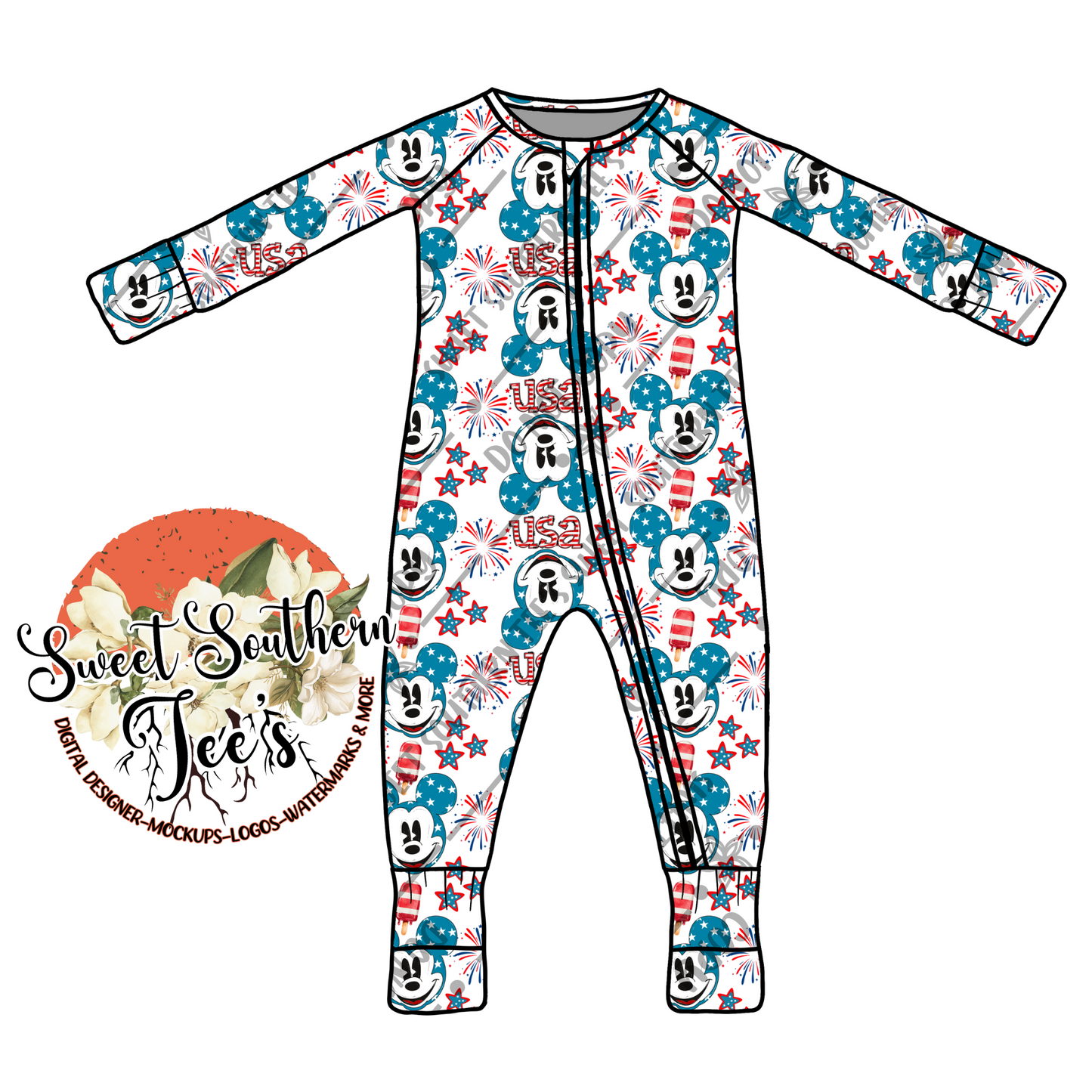 Mickey Mouse- FOJ- 2 piece set (PNG & SEAMLESS) (May Drive 2025)
