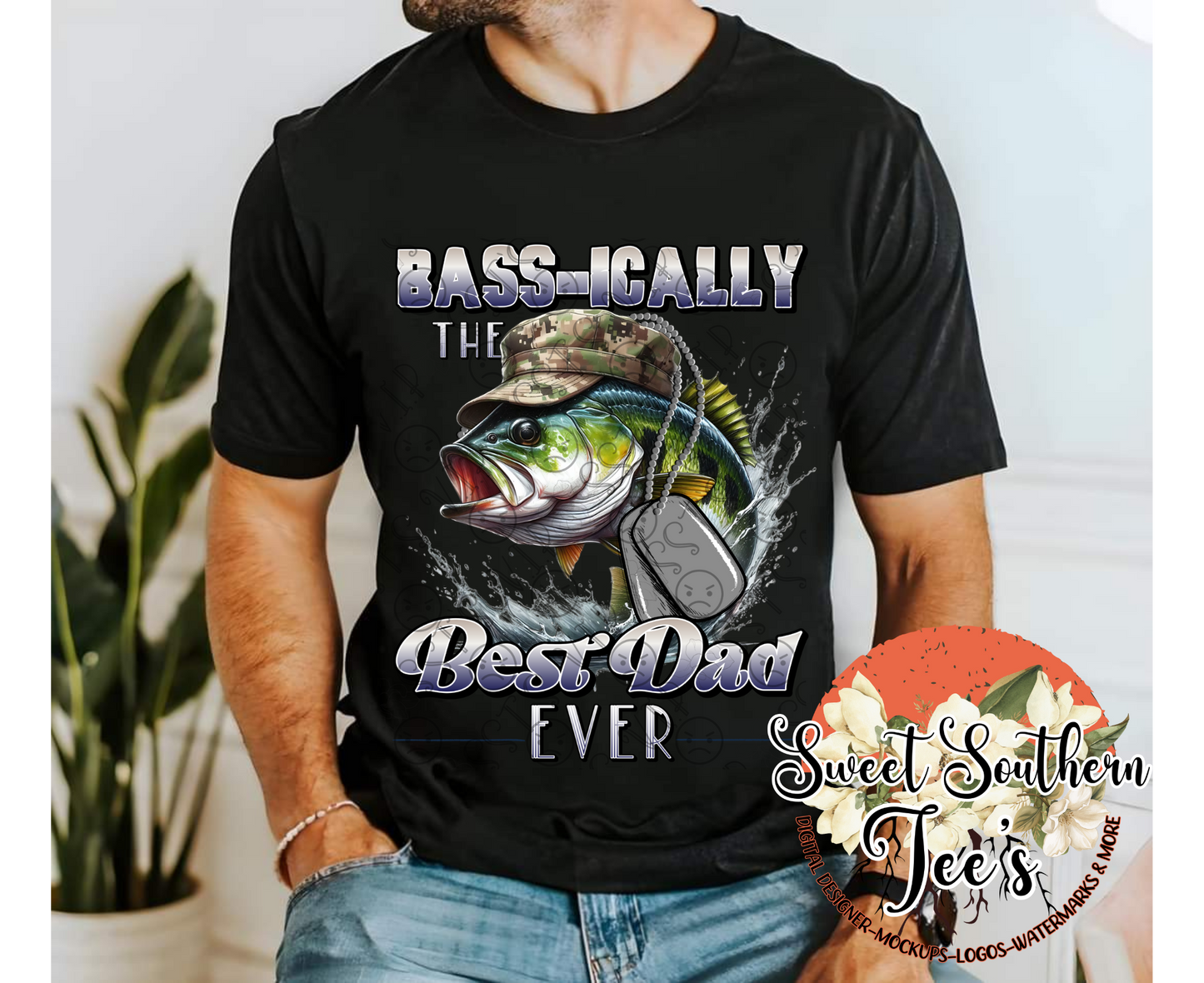 Bass-ically The Best Dad Ever-Military (May Drive 2025)