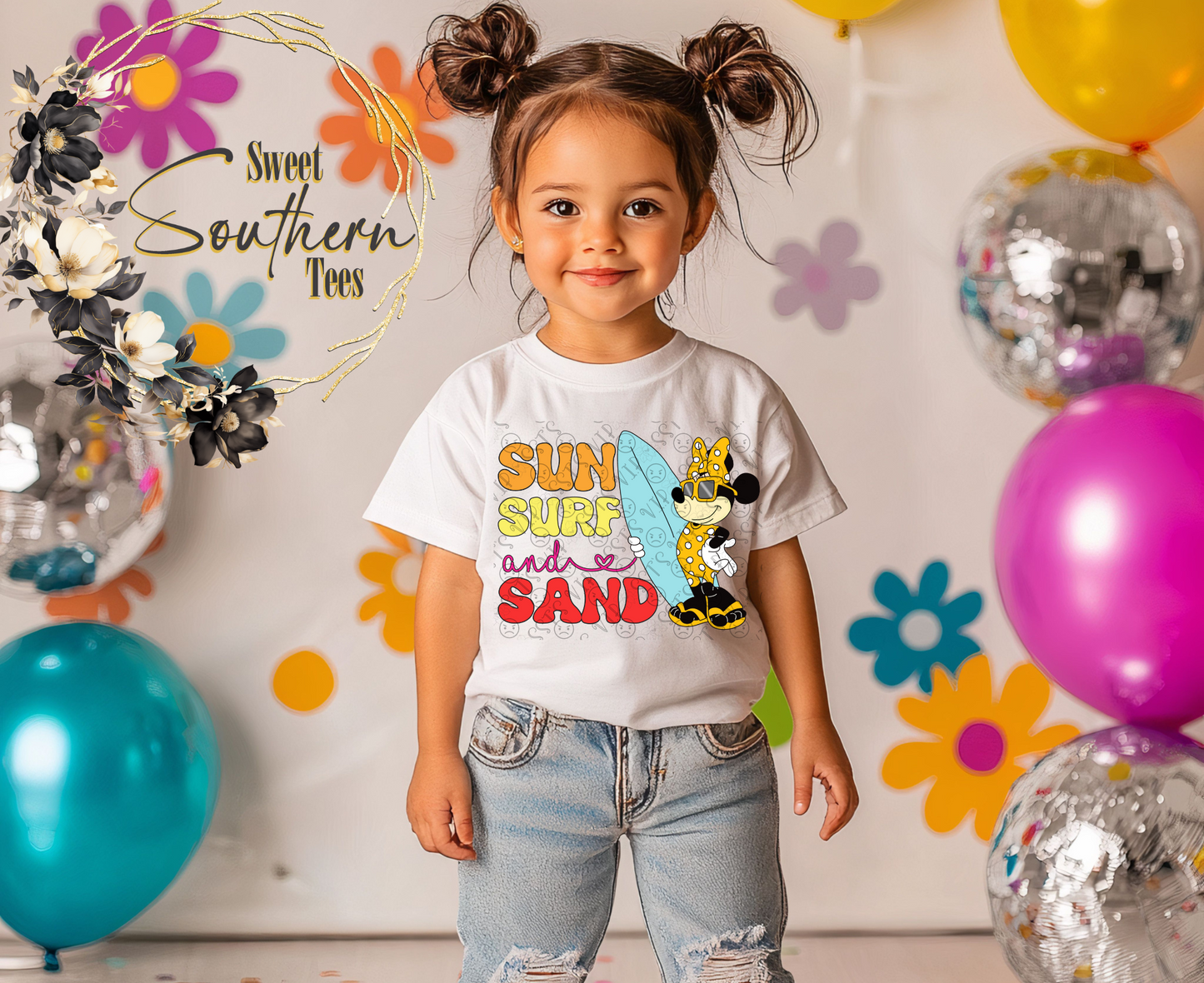 Minnie Mouse- Sun Sand and Surf
