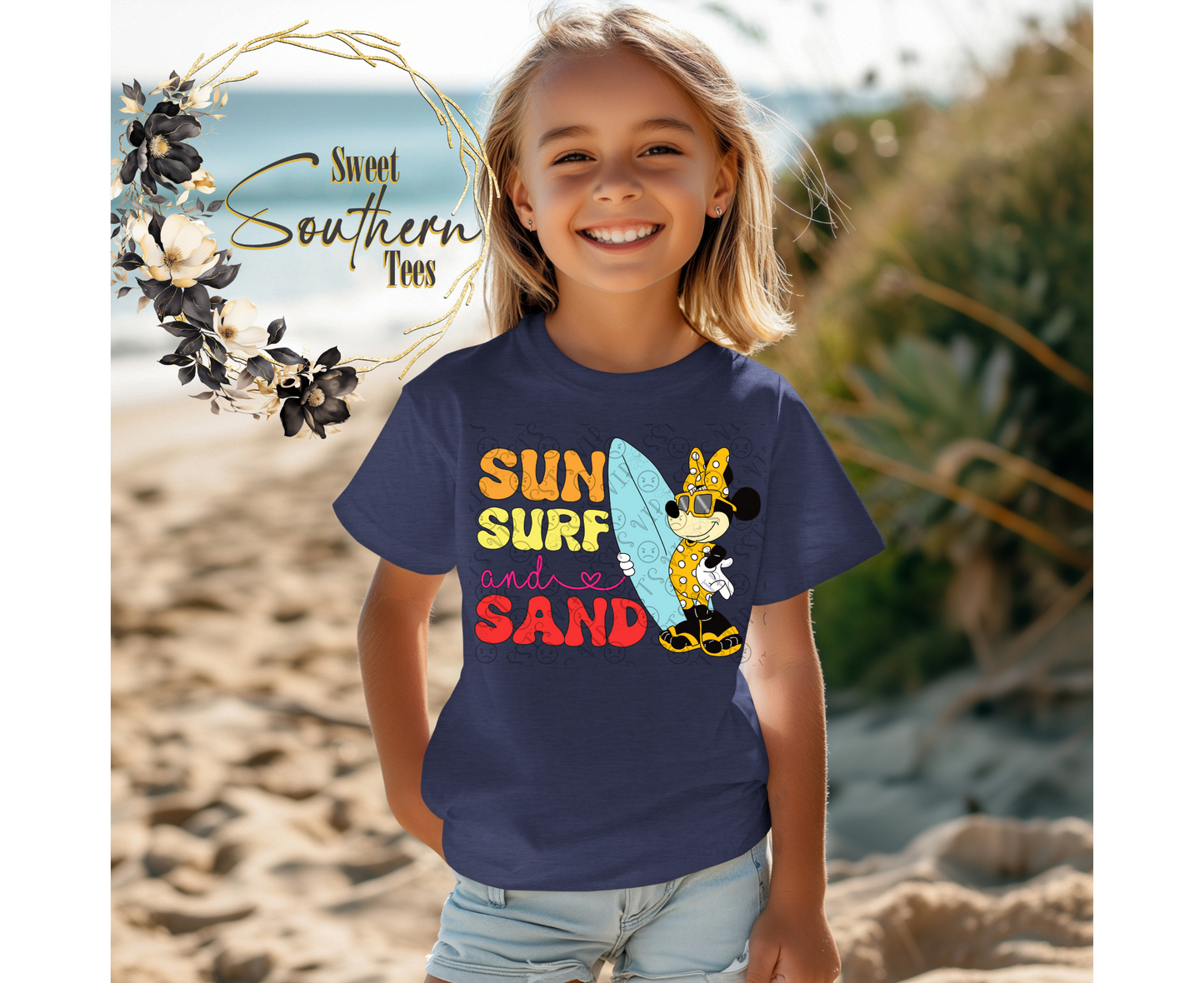Minnie Mouse- Sun Sand and Surf