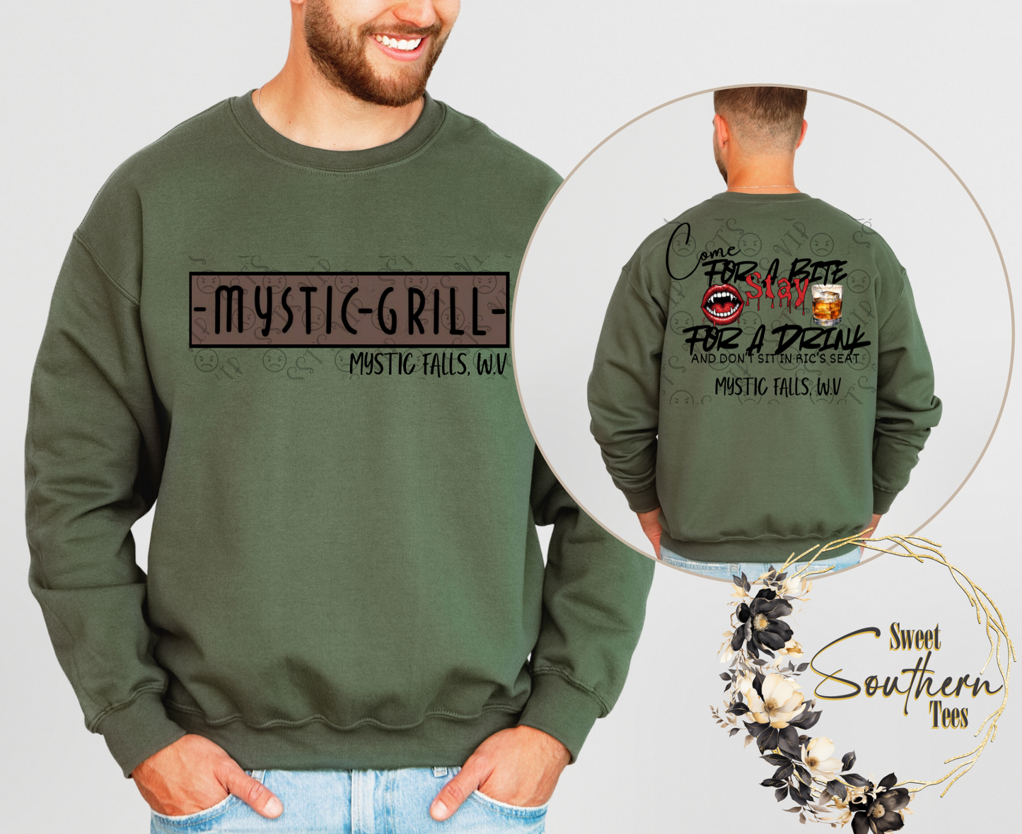 TVD- Mystic Grill 2 piece set