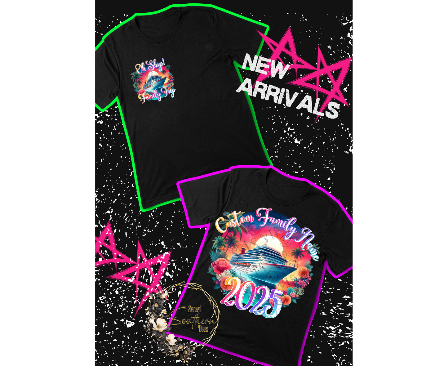 Oh Ship Family Trip-CUSTOM 2 piece set
