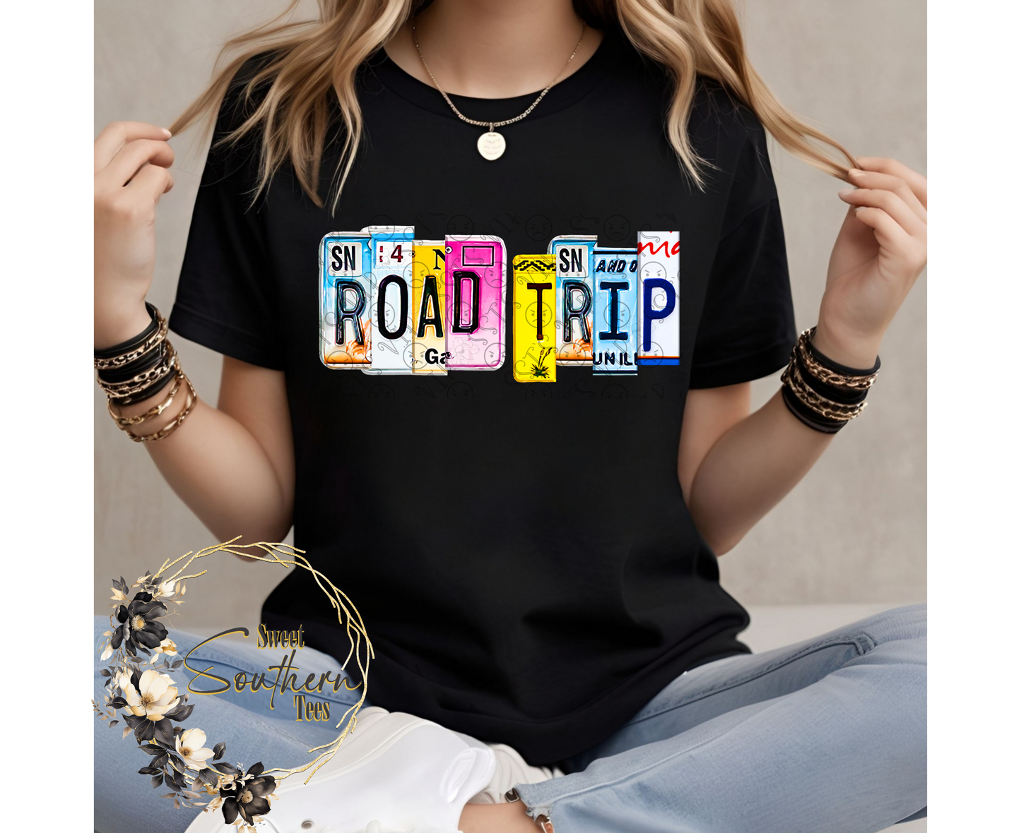 Road Trip- License Plate (can be customized for Family Vacations, etc)