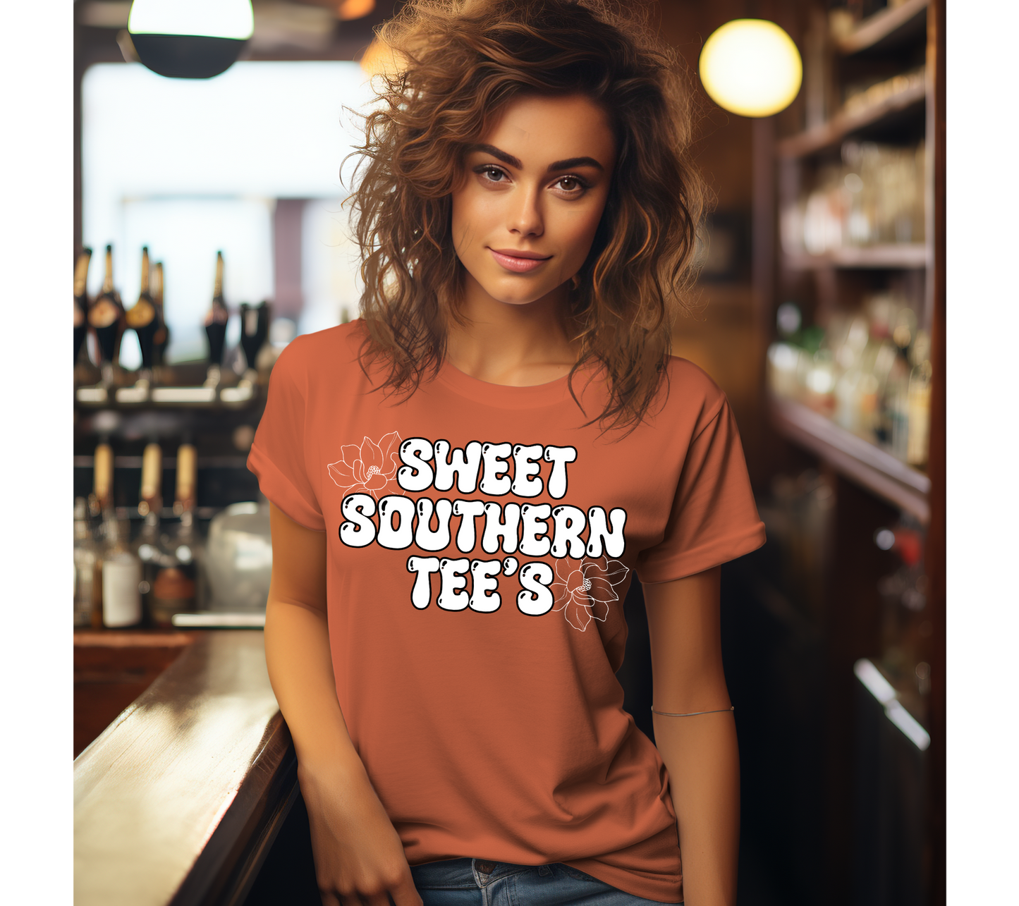 Sunset-Gildan-Barkeep Woman-Mockup