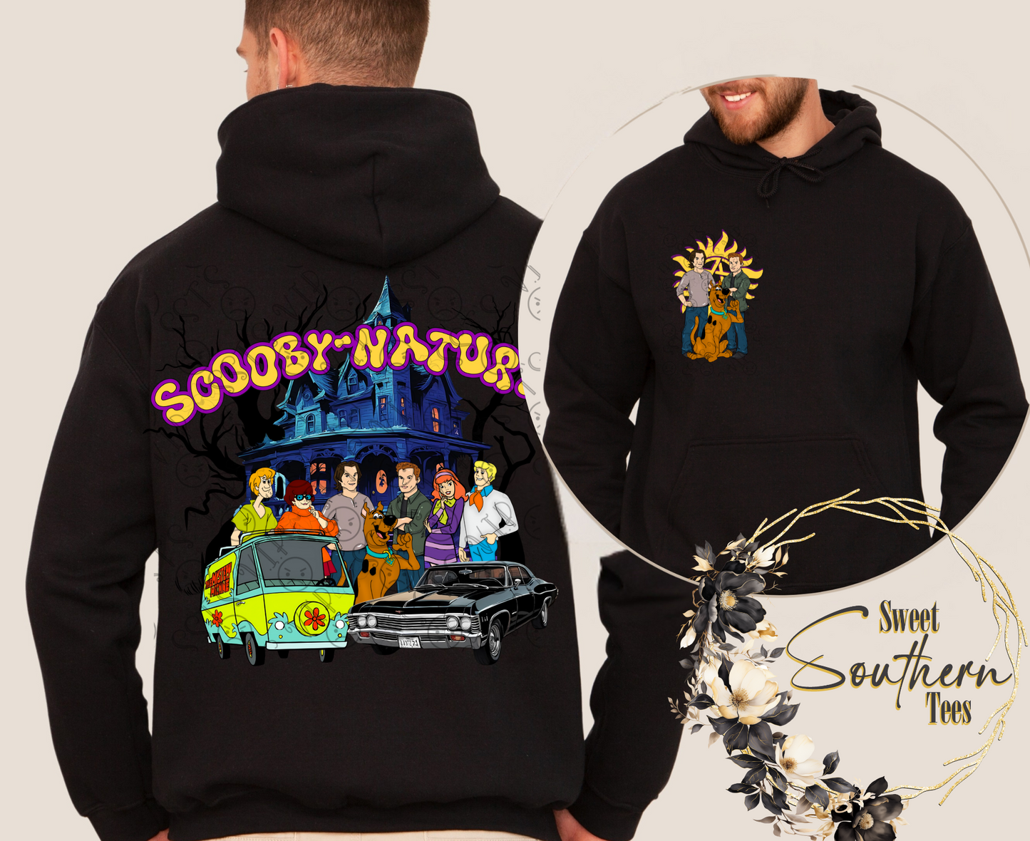 Supernatural-Scooby-Natural 2 piece set
