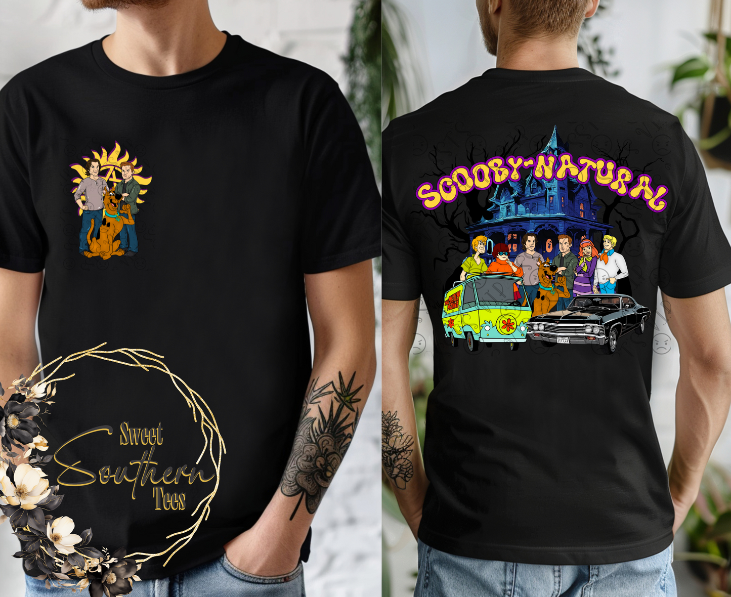 Supernatural-Scooby-Natural 2 piece set