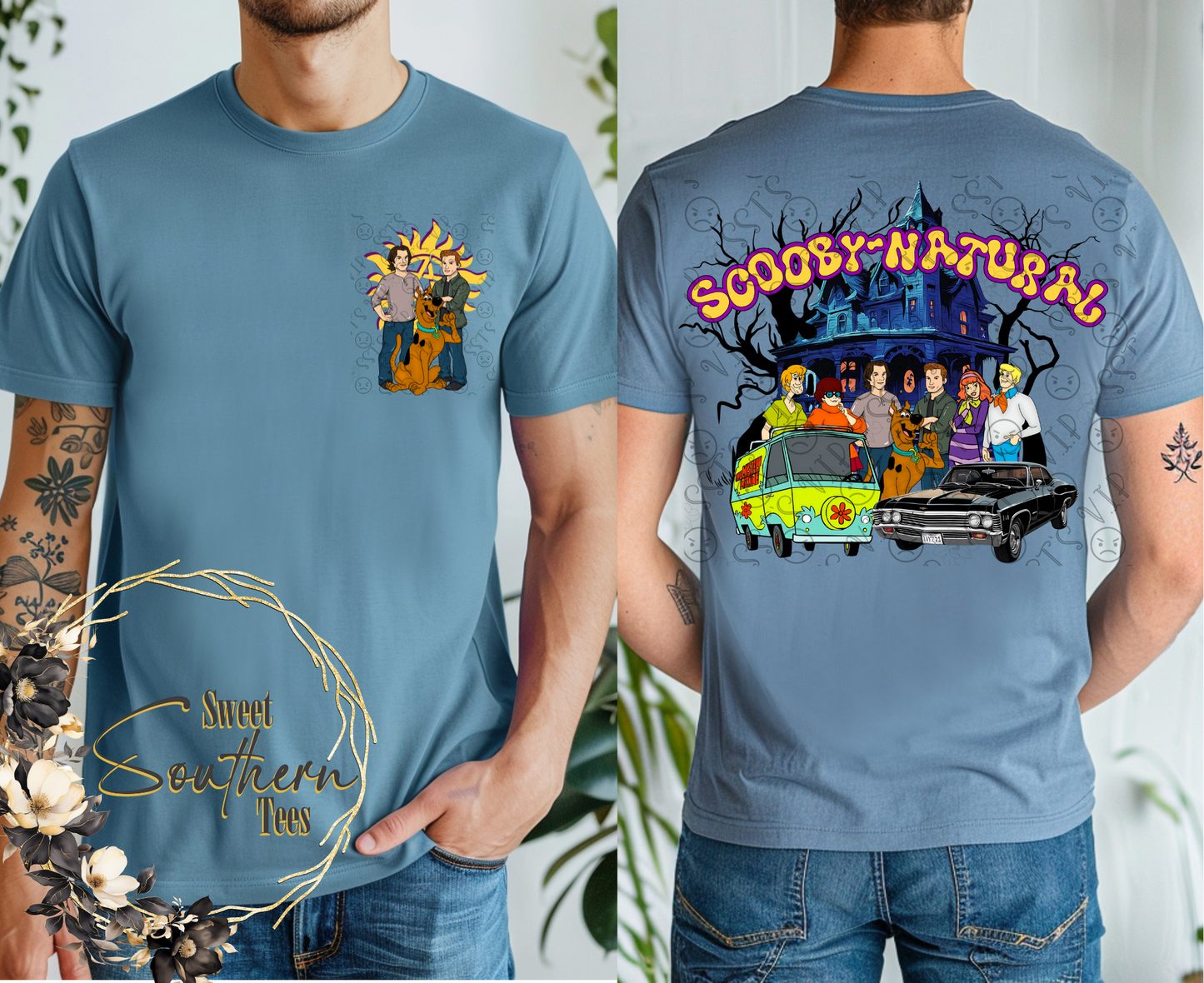 Supernatural-Scooby-Natural 2 piece set