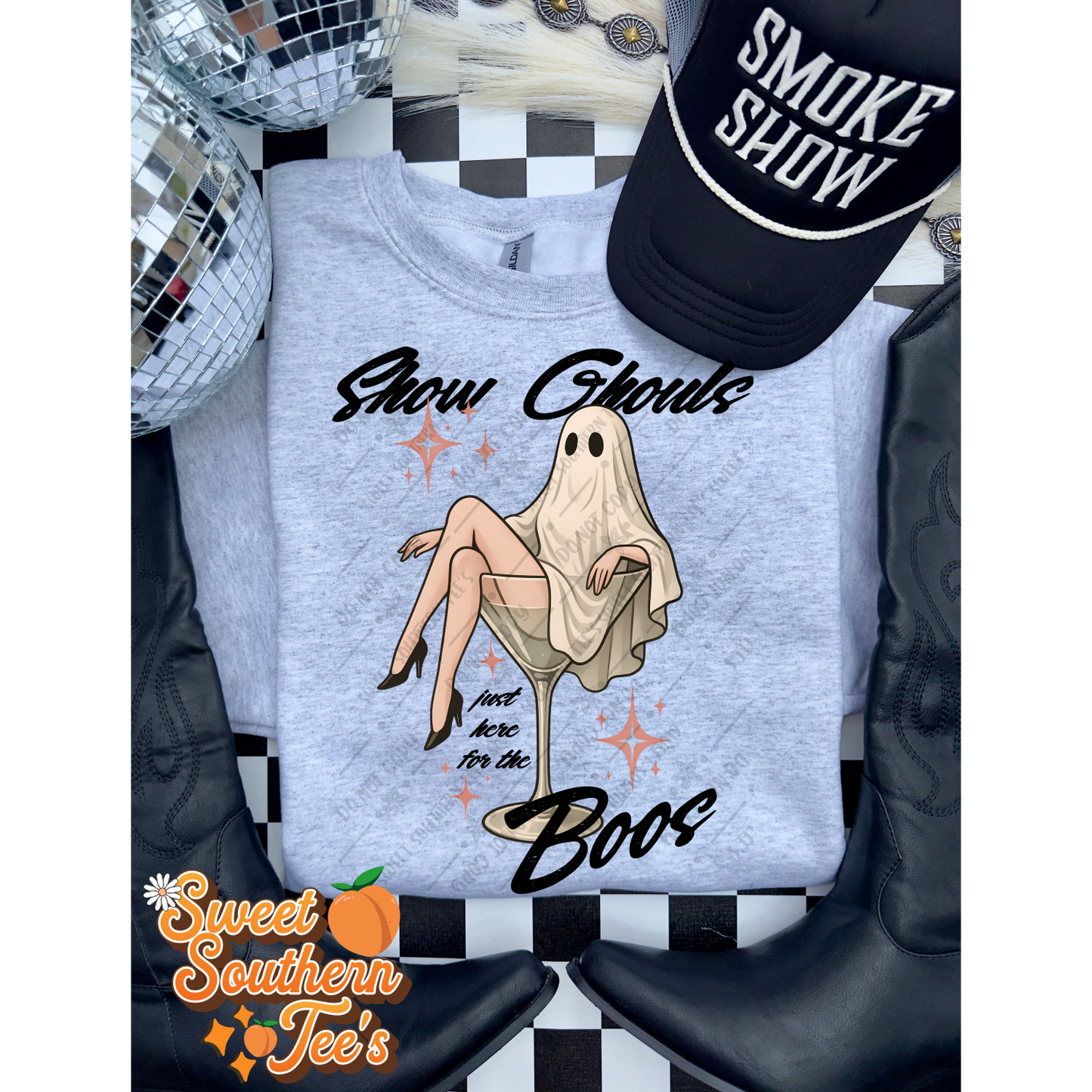 Show Ghouls-Just Here For The Boos (August Design Drive 2025)