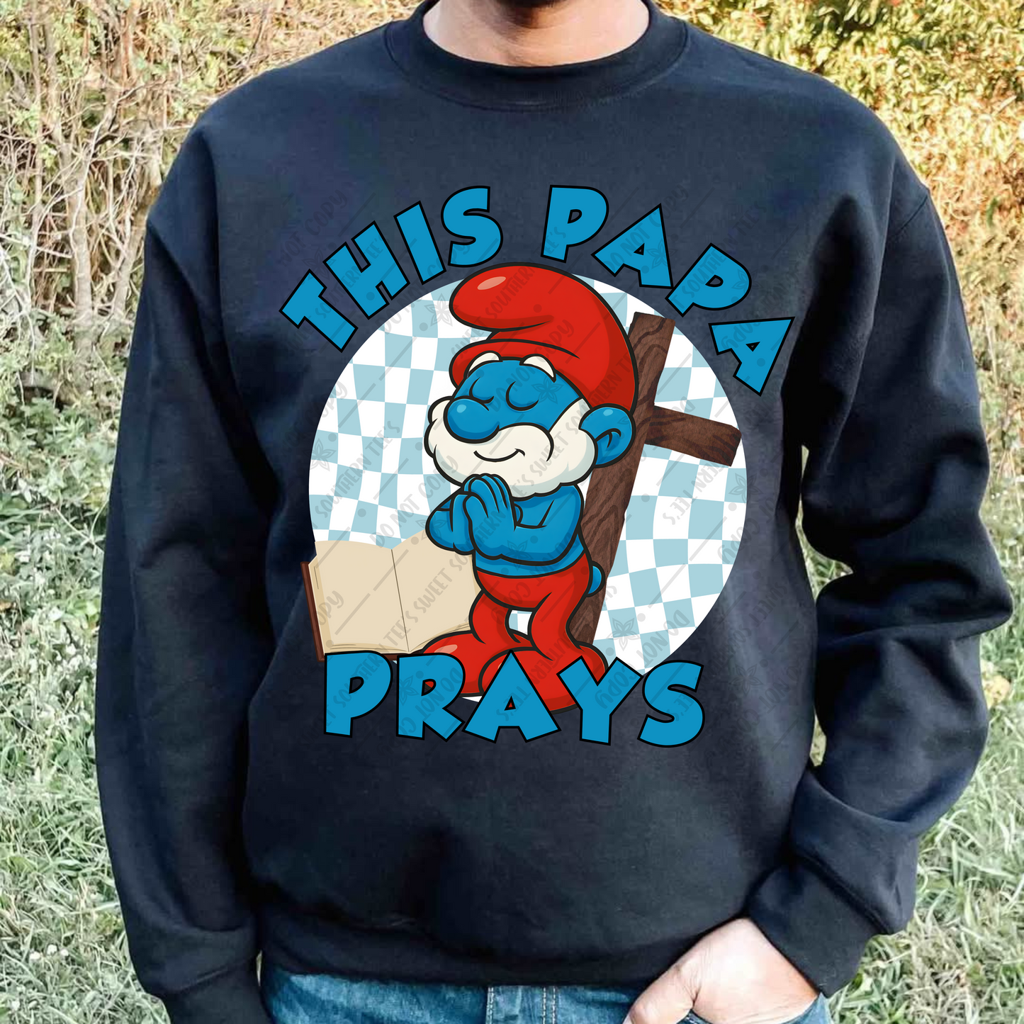 This Papa Prays (October Design Drive 2025)