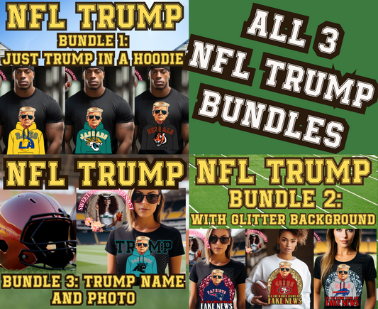 All 3 NFL Trump Bundles Combo