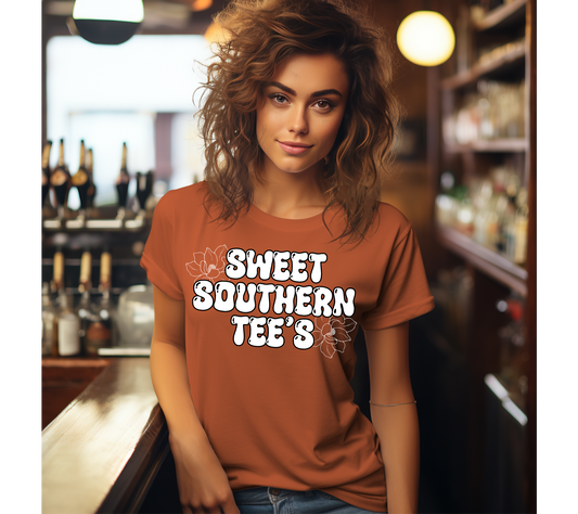Antique Orange-Gildan-Barkeep Woman-Mockup