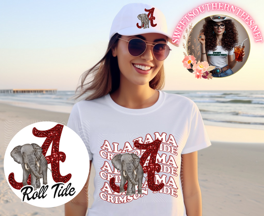 Alabama Crimson Tide College Football -4 piece