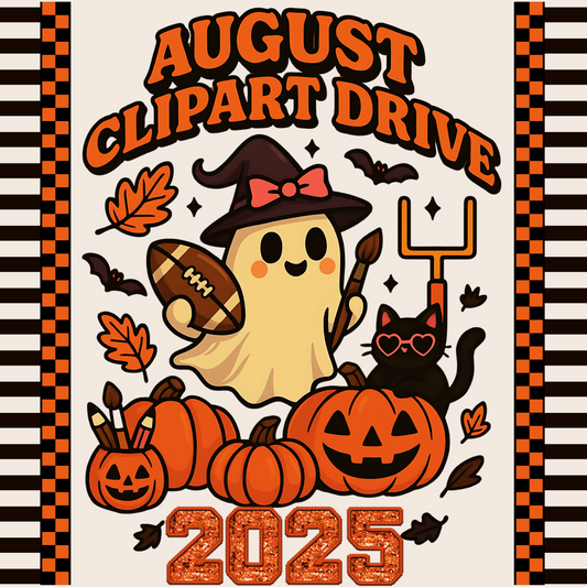 August Clipart Drive 2025