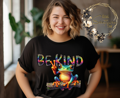 Be Kind Tree Frog (Tye Dye)