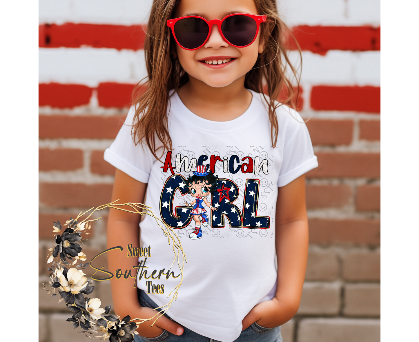 Betty Boop-American Girl 4th Of July