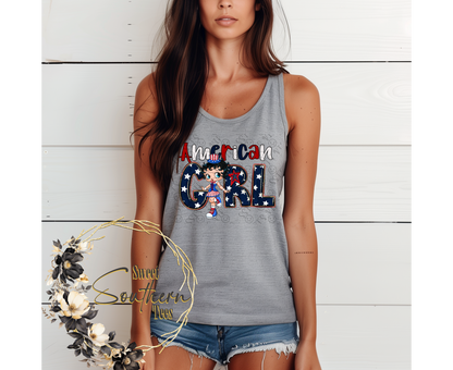 Betty Boop-American Girl 4th Of July