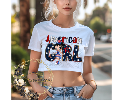 Betty Boop-American Girl 4th Of July