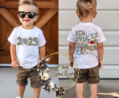Bluey-School's Out For Summer 2025 (boys) 2 piece set