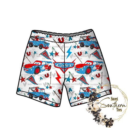 Cars- 4th Of July Seamless