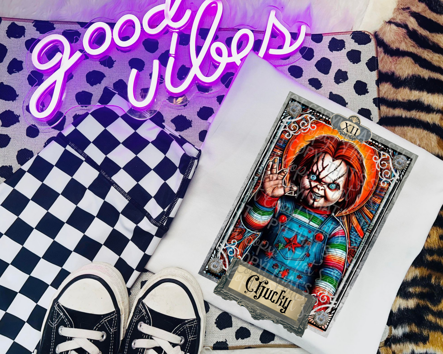 Chucky-Tarot Card