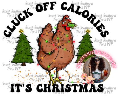 Cluck off calories- christmas chicken