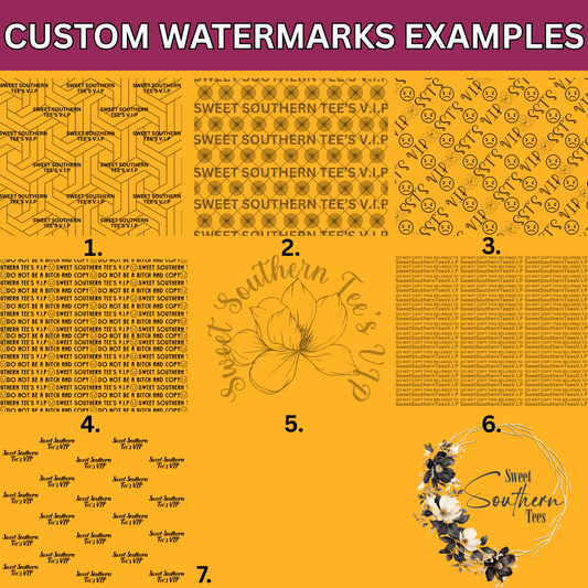Custom Watermarks