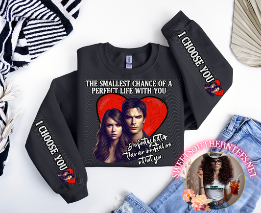 TVD-Damon & Elena- I Choose You 2 piece
