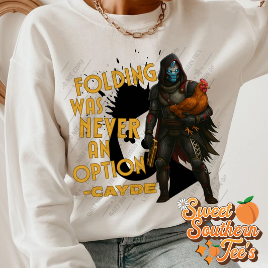 Destiny-Cayde-Folding Was Never An Option (June Drive 2025)
