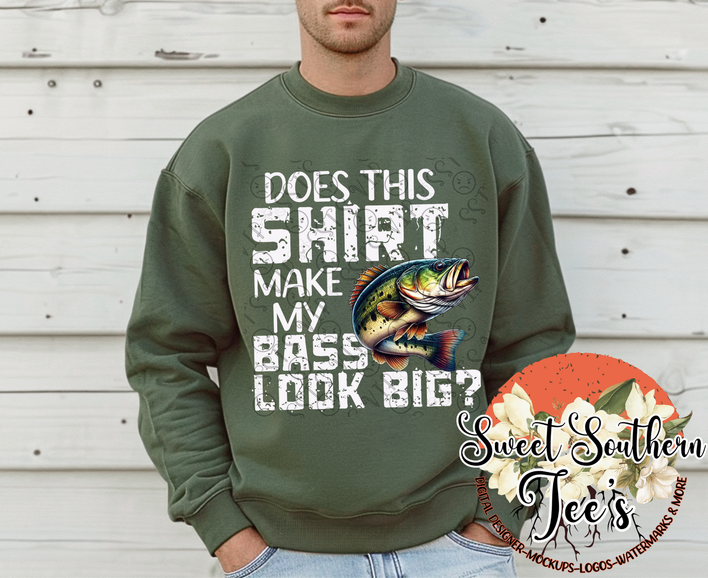Does This Shirt Make My Bass Look Big 2 piece set (May Drive 2025)