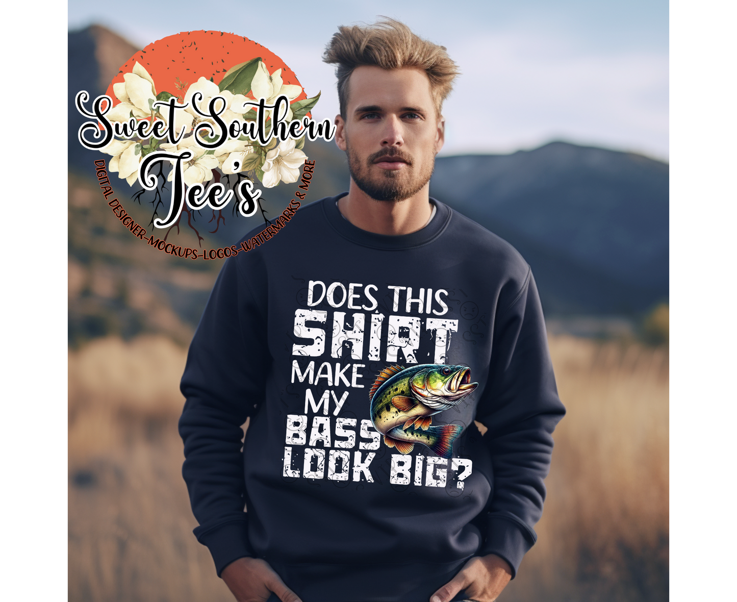 Does This Shirt Make My Bass Look Big 2 piece set (May Drive 2025)