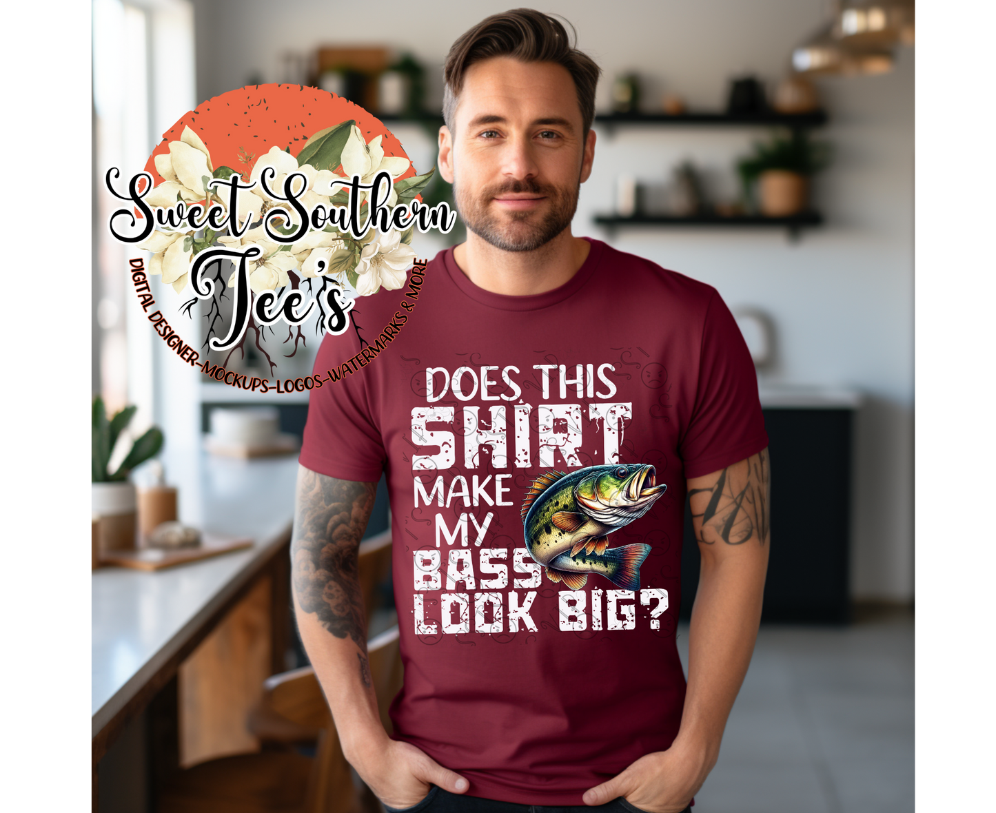 Does This Shirt Make My Bass Look Big 2 piece set (May Drive 2025)