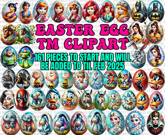 TM Easter Egg Clipart Drive (Added to until Feb. 2025)