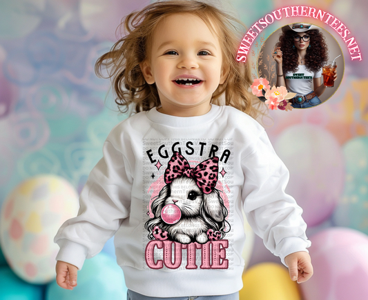 EGGstra Cutie- Girls Pink Easter