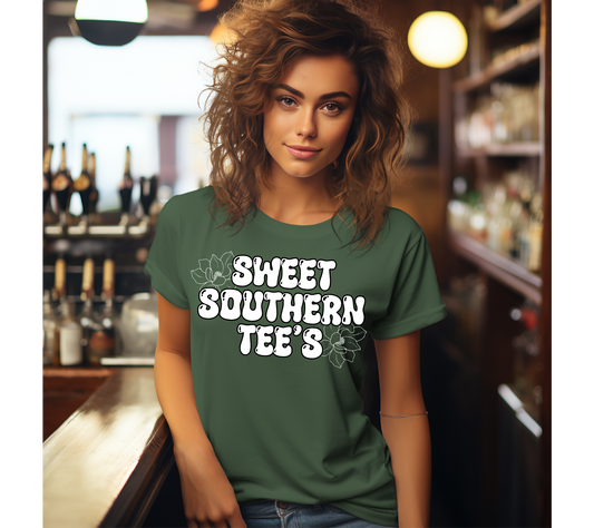 Forest Green-Gildan-Barkeep Woman-Mockup