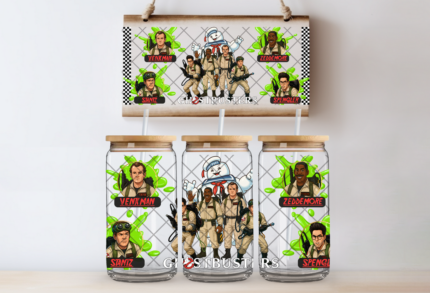 Ghostbus Libbey Wrap (October Design Drive 2025)