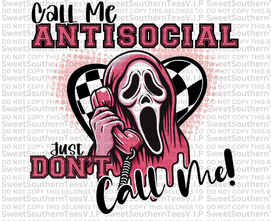 Ghostface- Call Me Antisocial