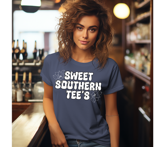 Heather Navy Blue-Gildan-Barkeep Woman-Mockup