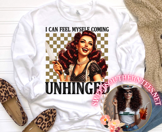 I Can Feel Myself Coming Unhinged Vintage Woman