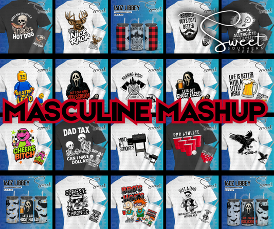 Masculine Mashup Bundle 9.12.25 (September Design Drive 2025)