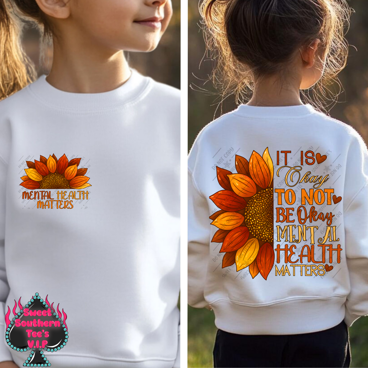 It's Okay To Not Be Okay- 2 piece Set (October Design Drive 2025)