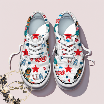 Princess Jasmine- 4th of July Boujee Seamless