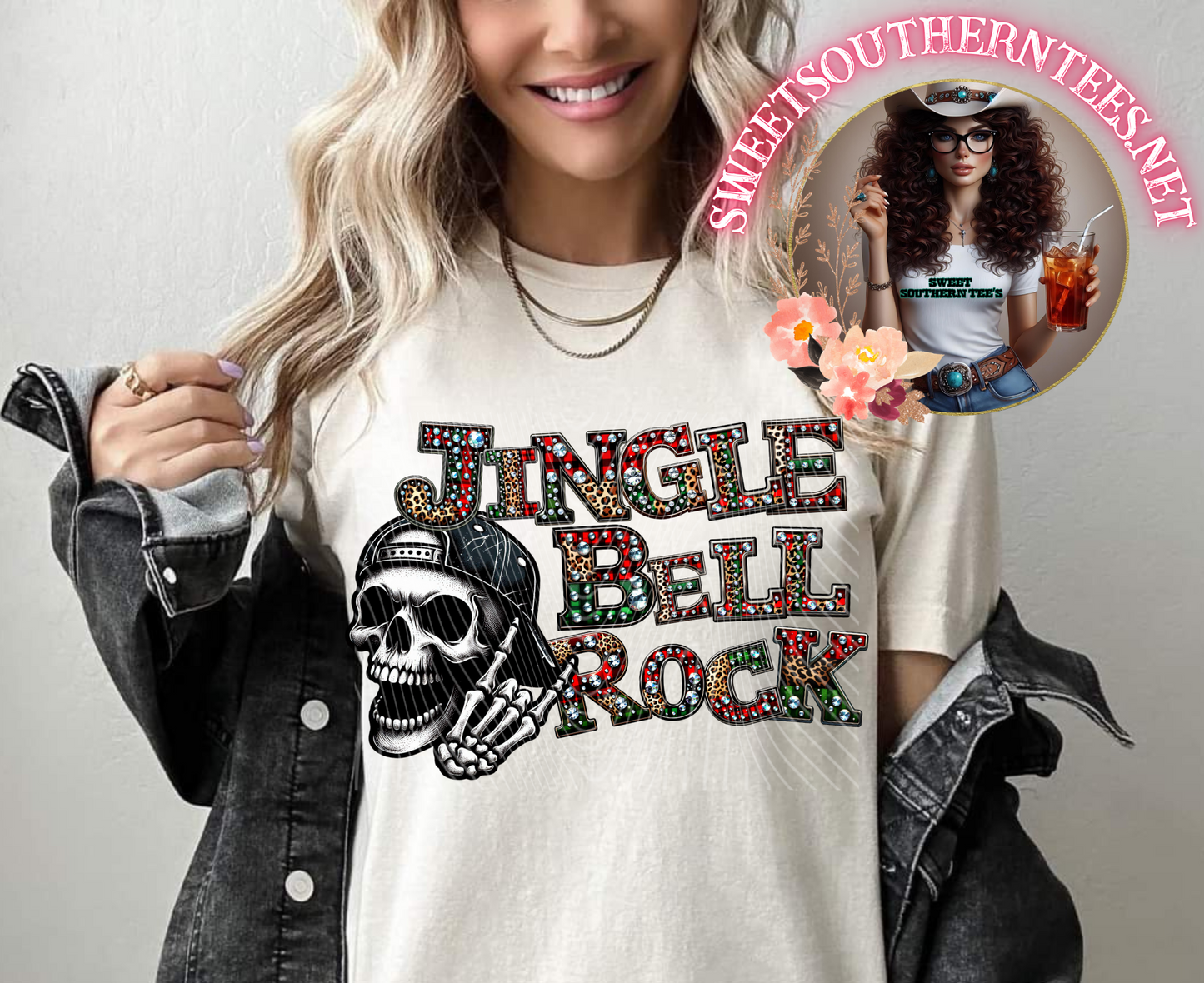 Jingle Bell Rock Skull