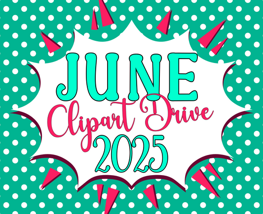 June Clipart Drive 2025