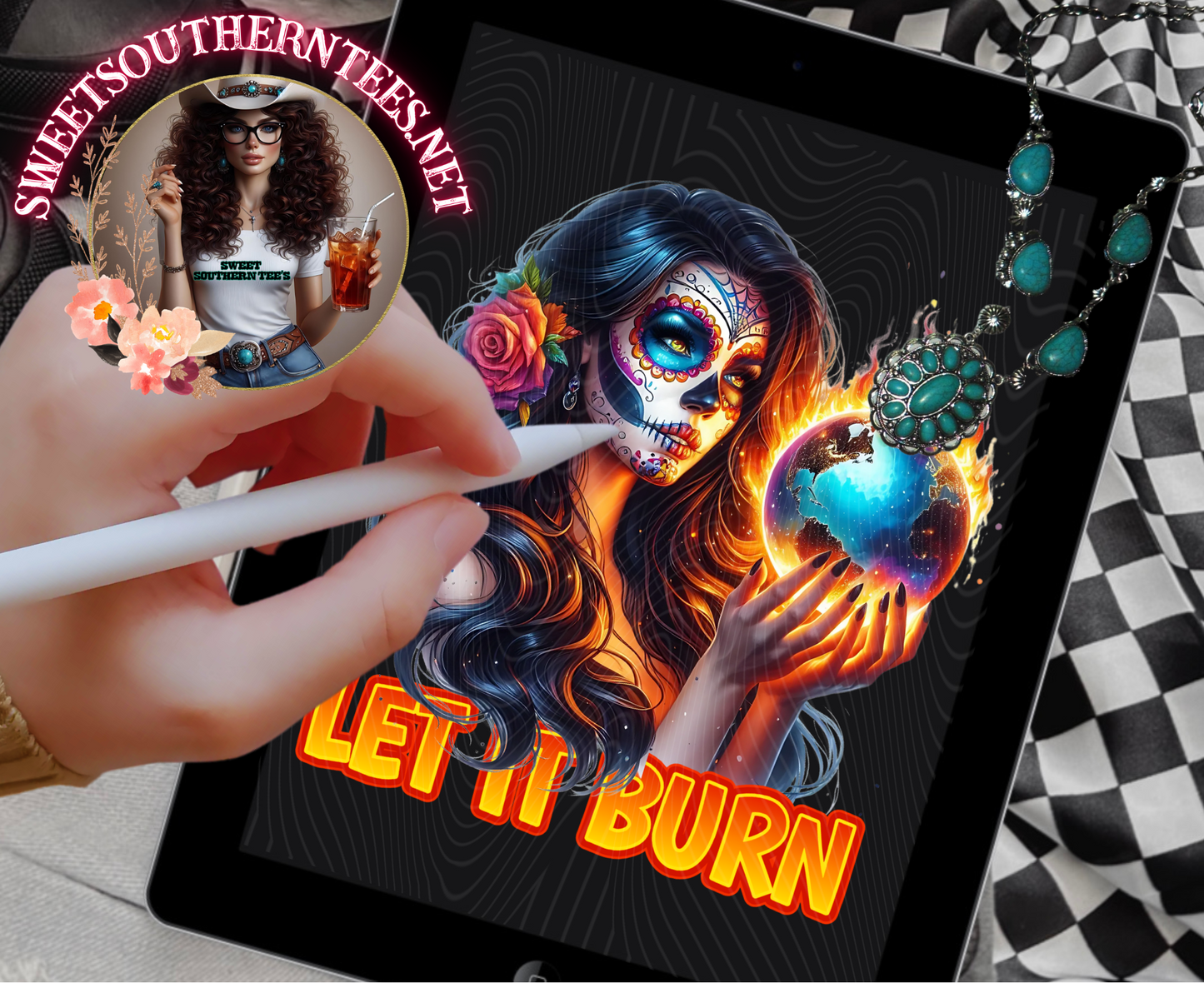 Let It Burn-Girl Skelly