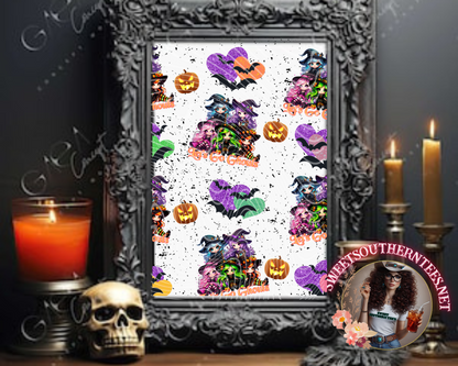 Let's Go Ghouls Seamles