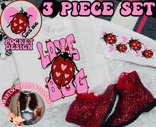 Love Bug 3 piece set